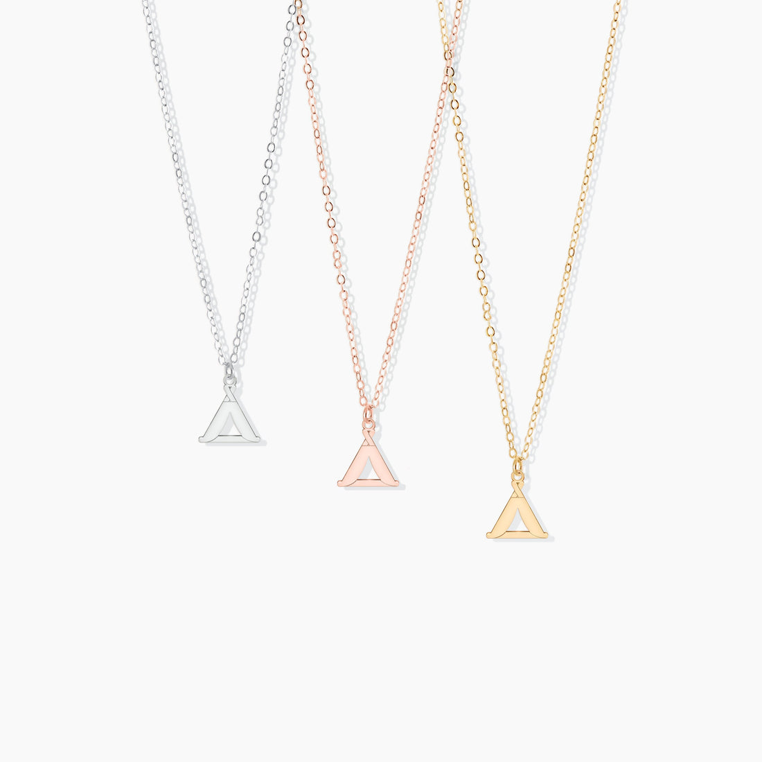 Tent Necklace Camping