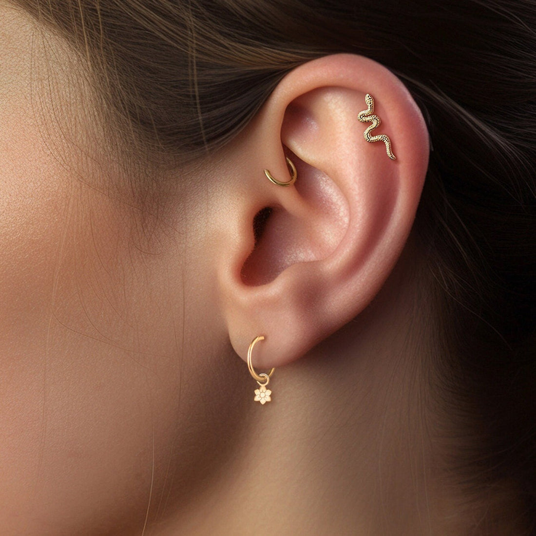 Huggie Hoop Earrings