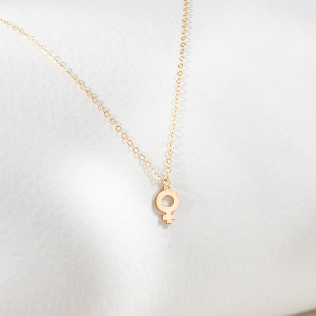 Female Symbol Pendant Necklace