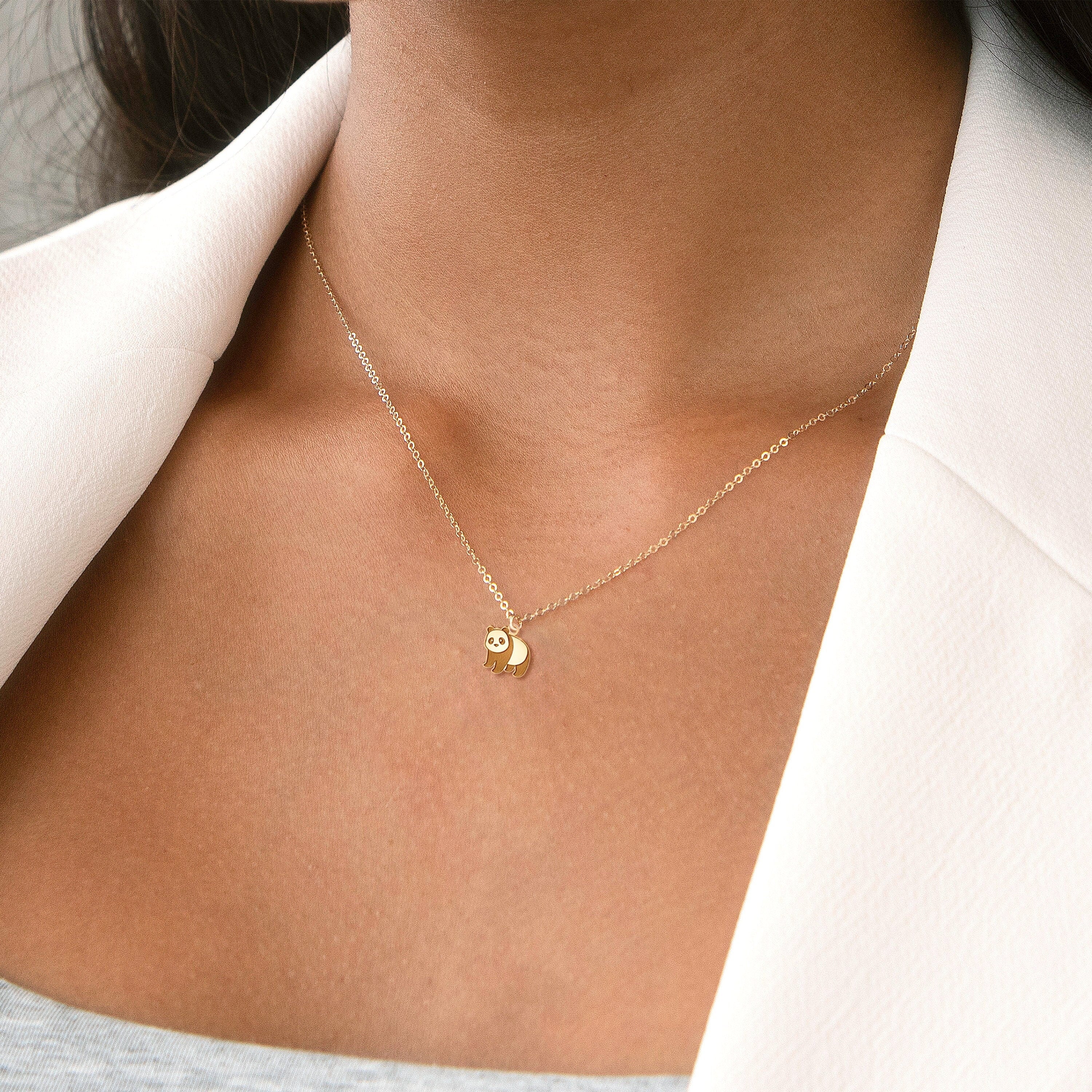 Panda Pendant Necklace
