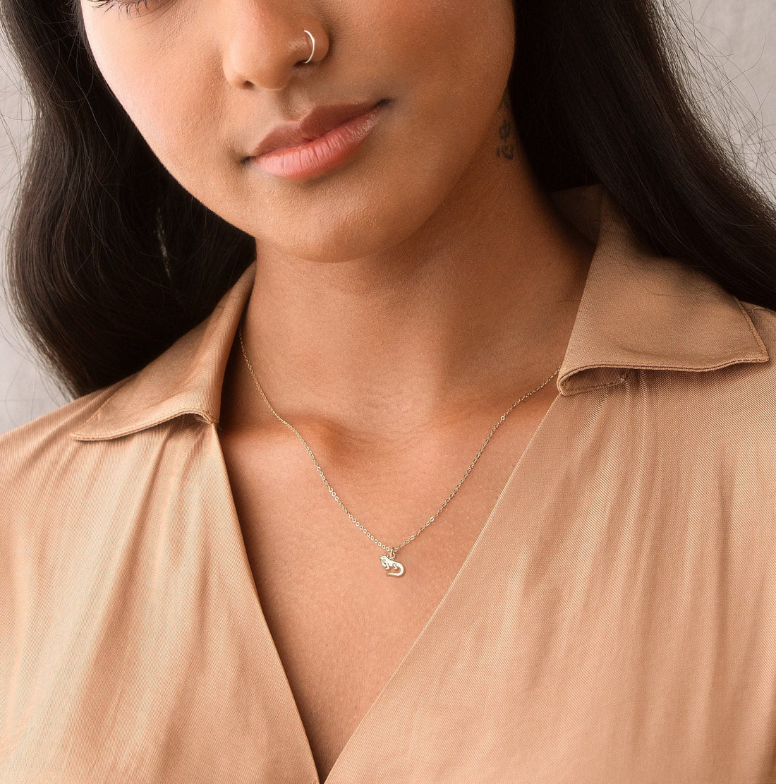 Iguana Necklace Lizard