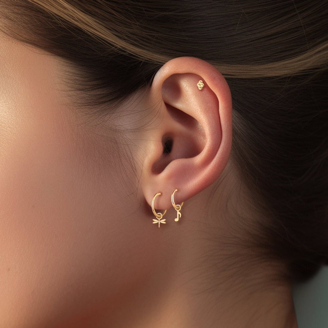 Dragonfly Drop Earrings