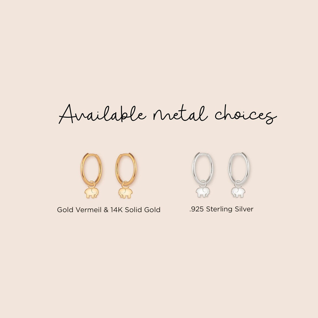 Huggie Charm Earring Charm Huggie Hoops