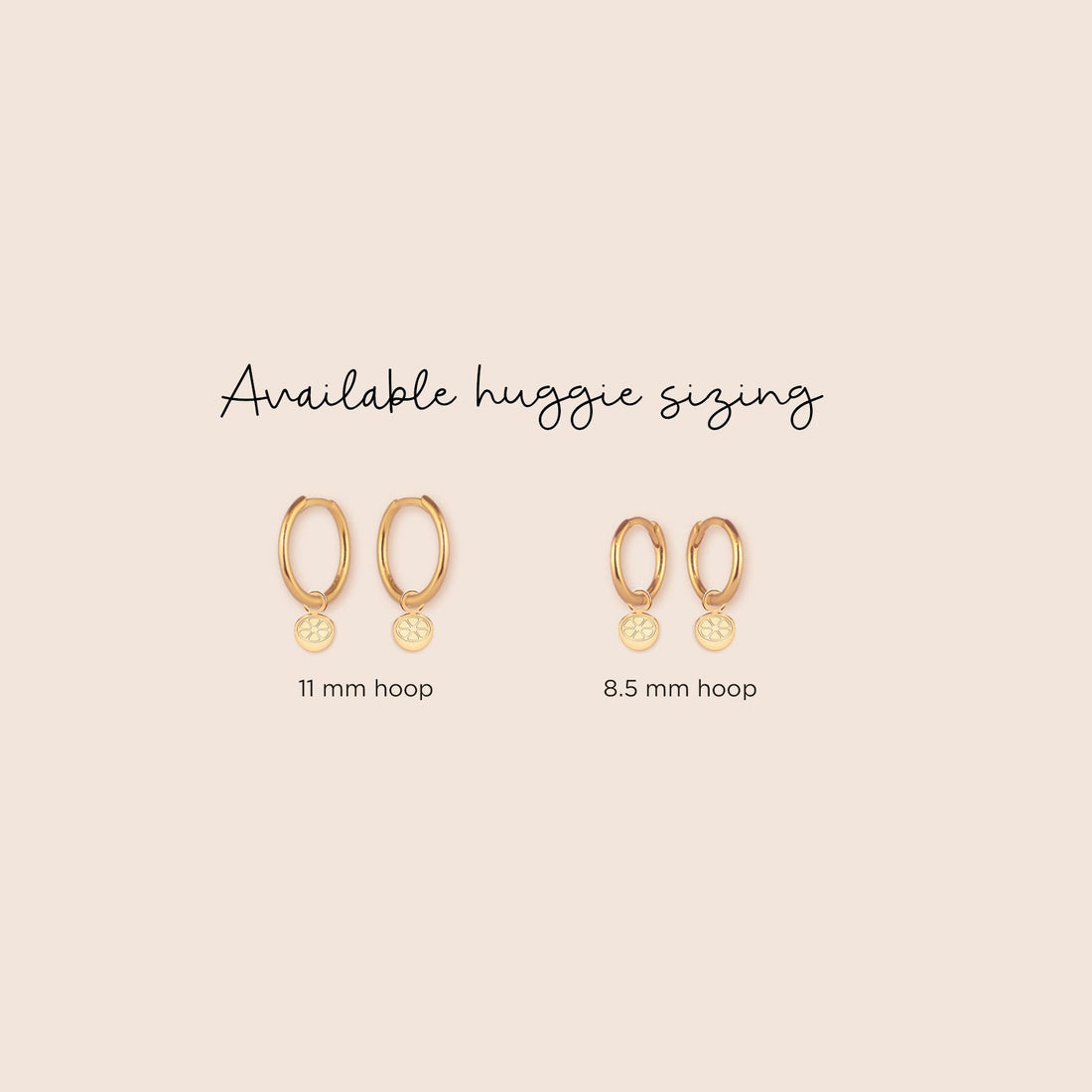 Citrus Slice Huggie Earrings