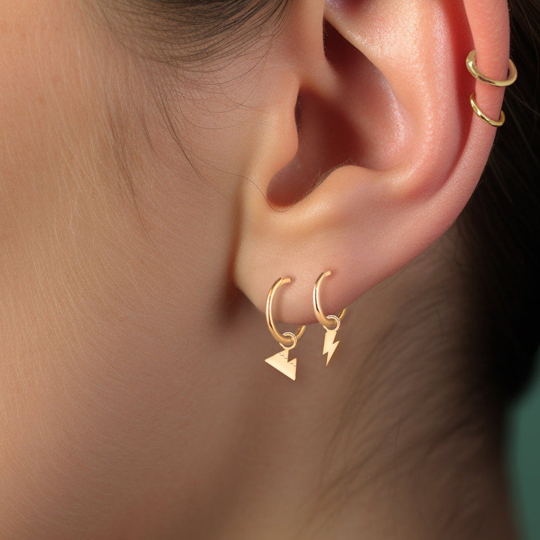 Camping Tent Drop Earrings