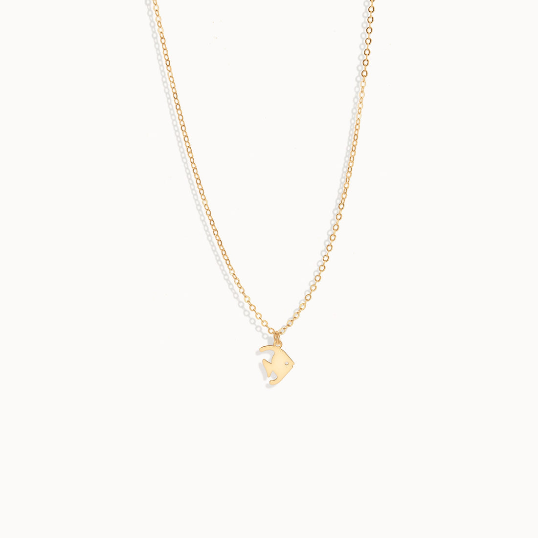 Angelfish Silhouette Necklace