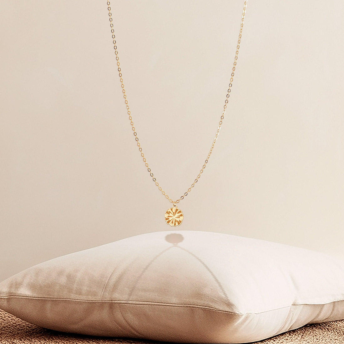 Pompom Charm Necklace