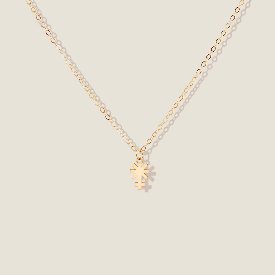 Female Symbol Pendant Necklace