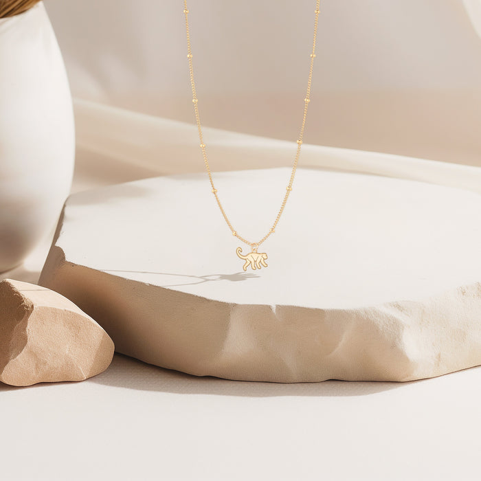 Monkey Pendant Necklace