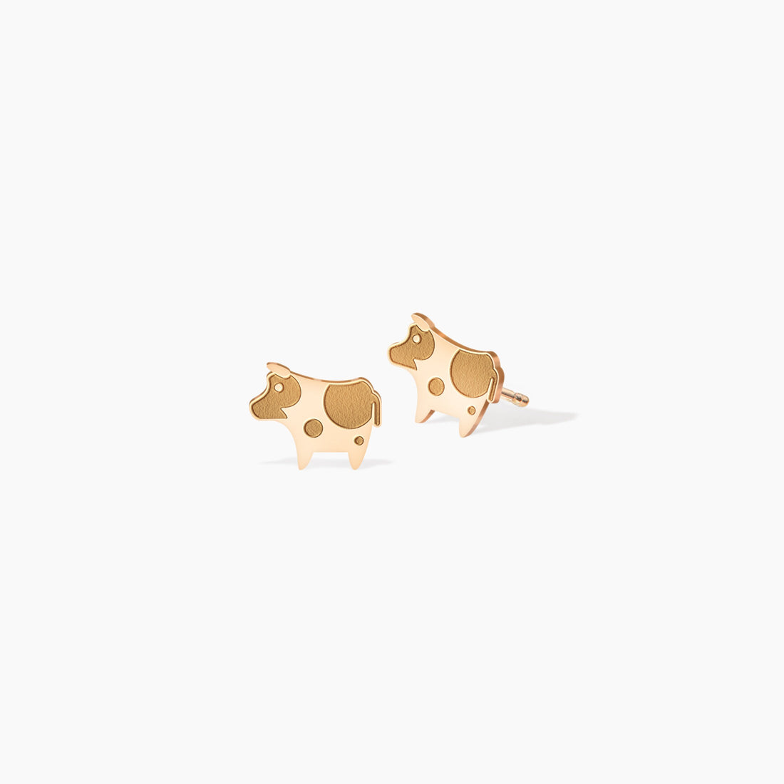 Cow Stud Earrings