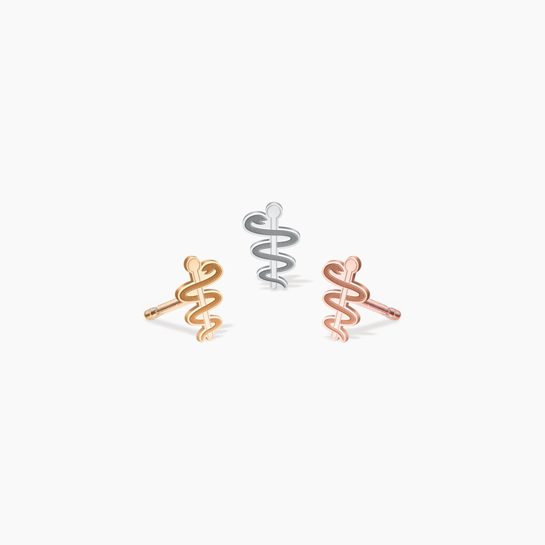 Caduceus Earrings