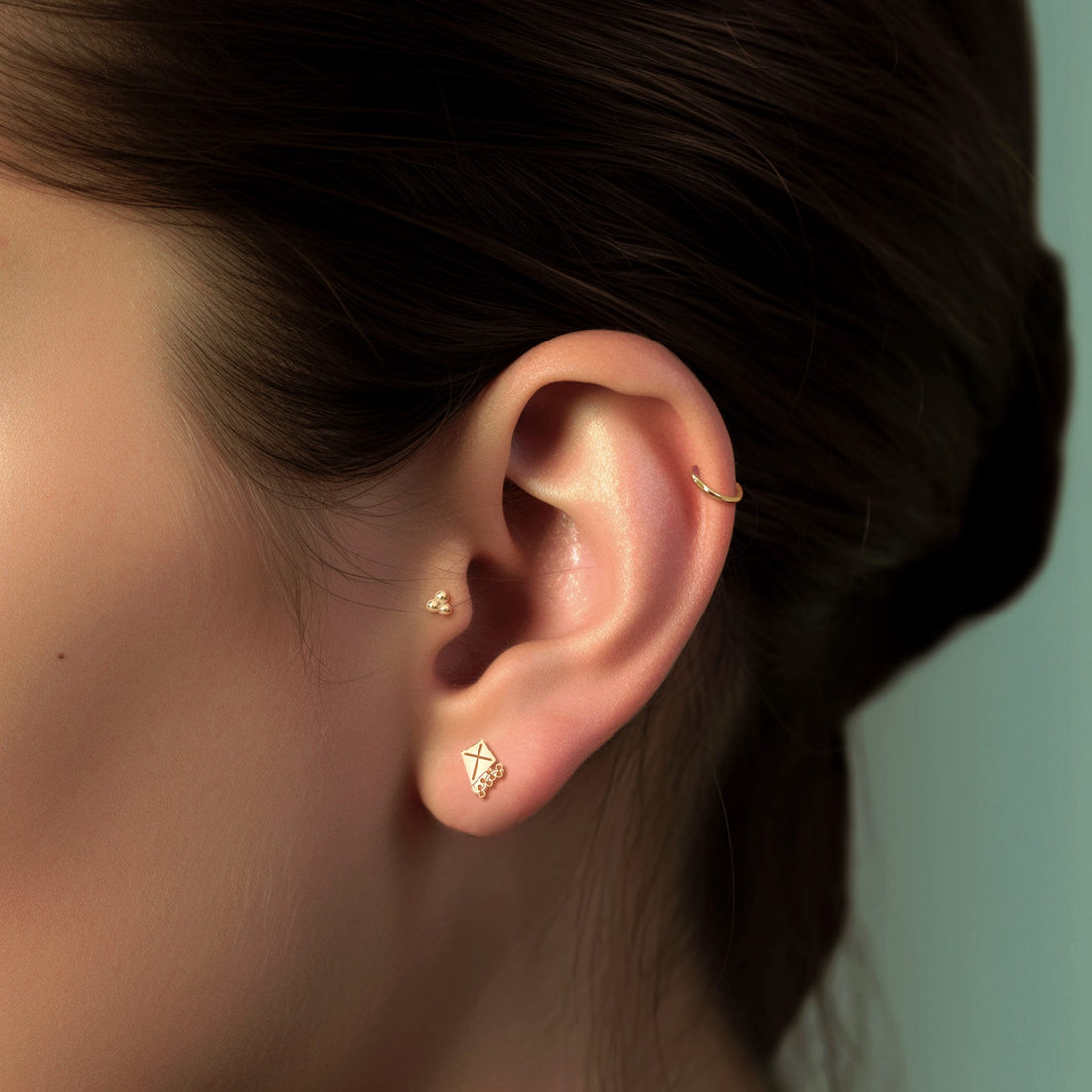 Kite Stud Earrings
