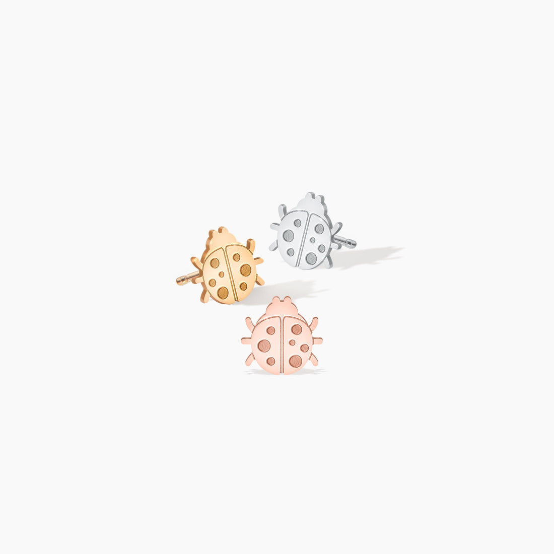 Ladybug Stud Earrings