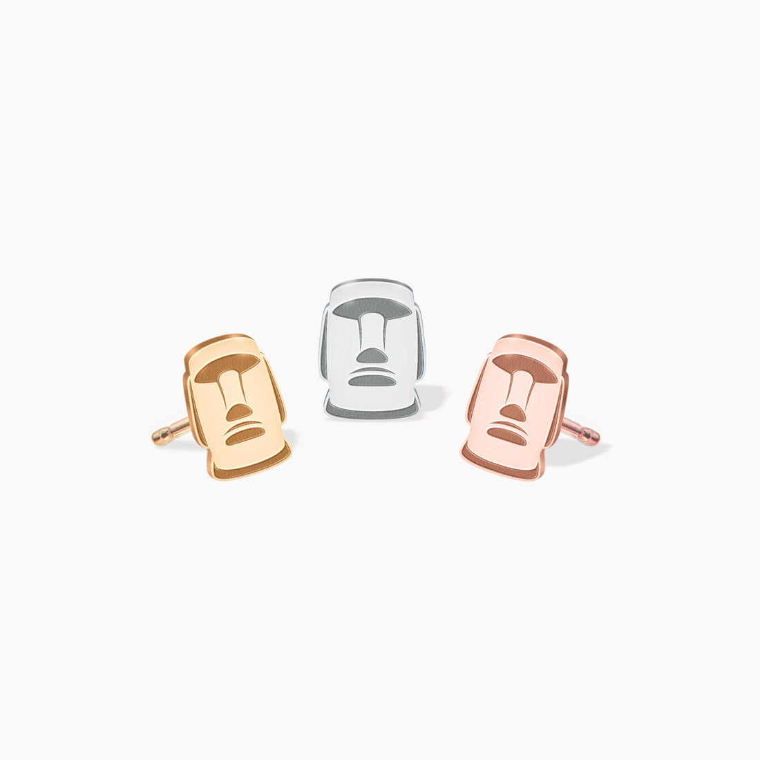 Moai Earrings in