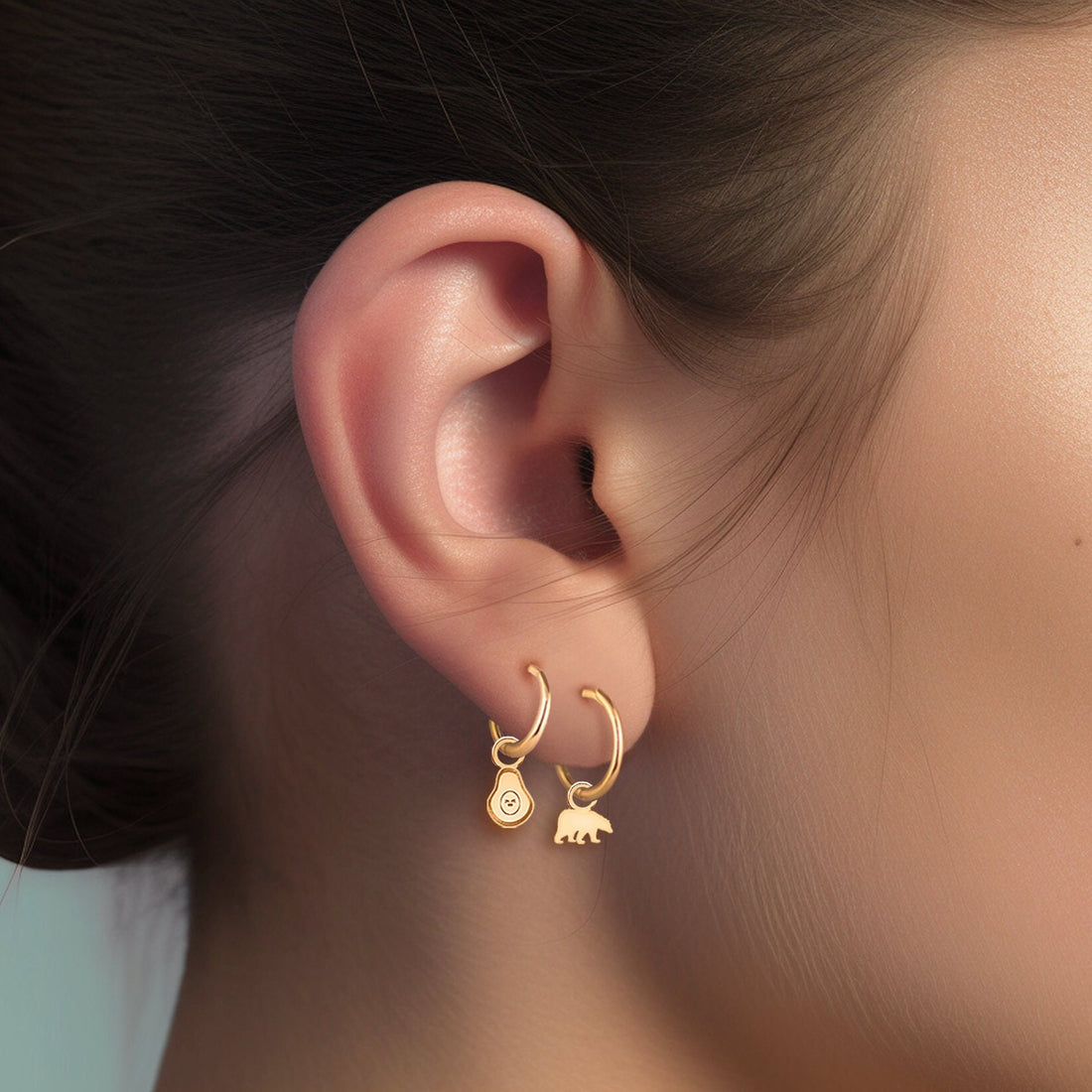 Mama Bear Drop Earrings