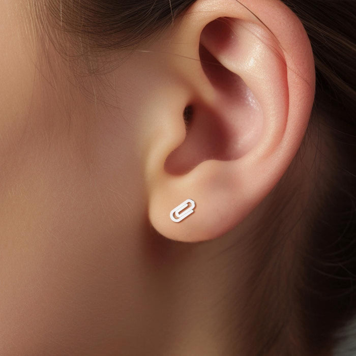 Paperclip Earrings