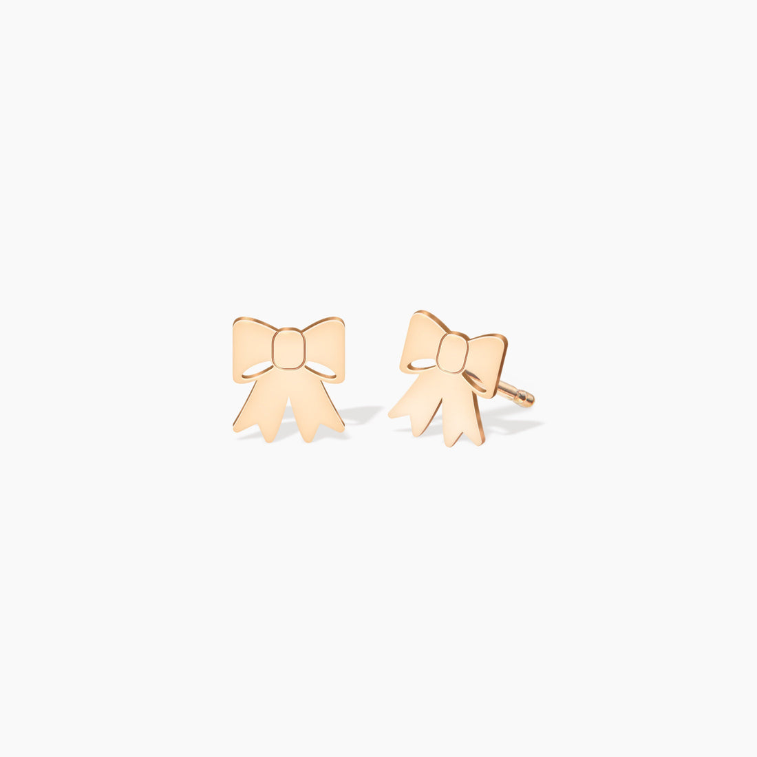 Bow Earrings Handcrafted