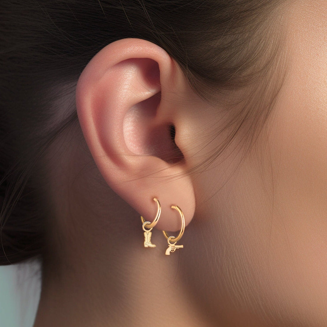 Cowboy Boot Earrings