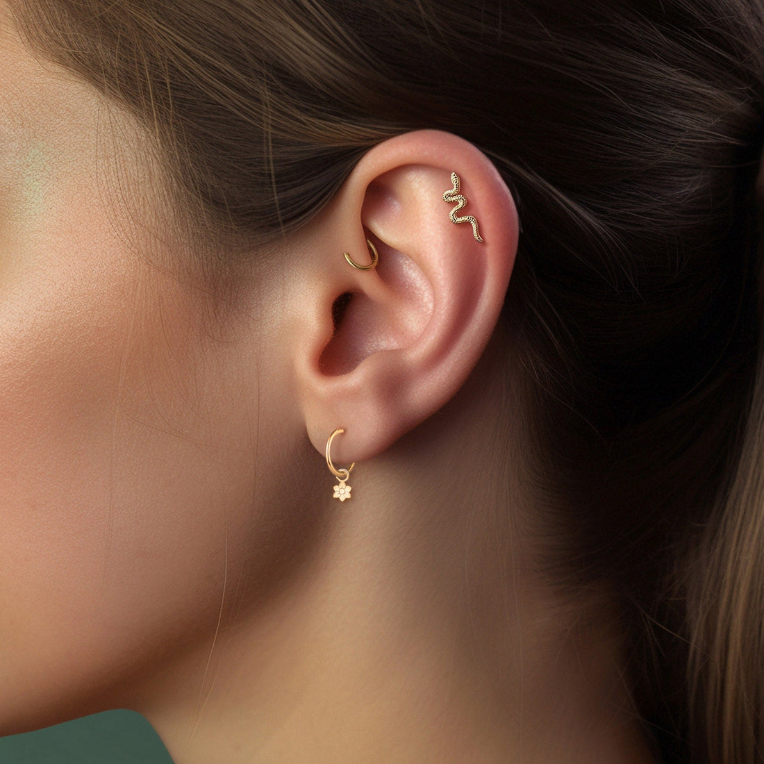 Huggie Hoop Earrings