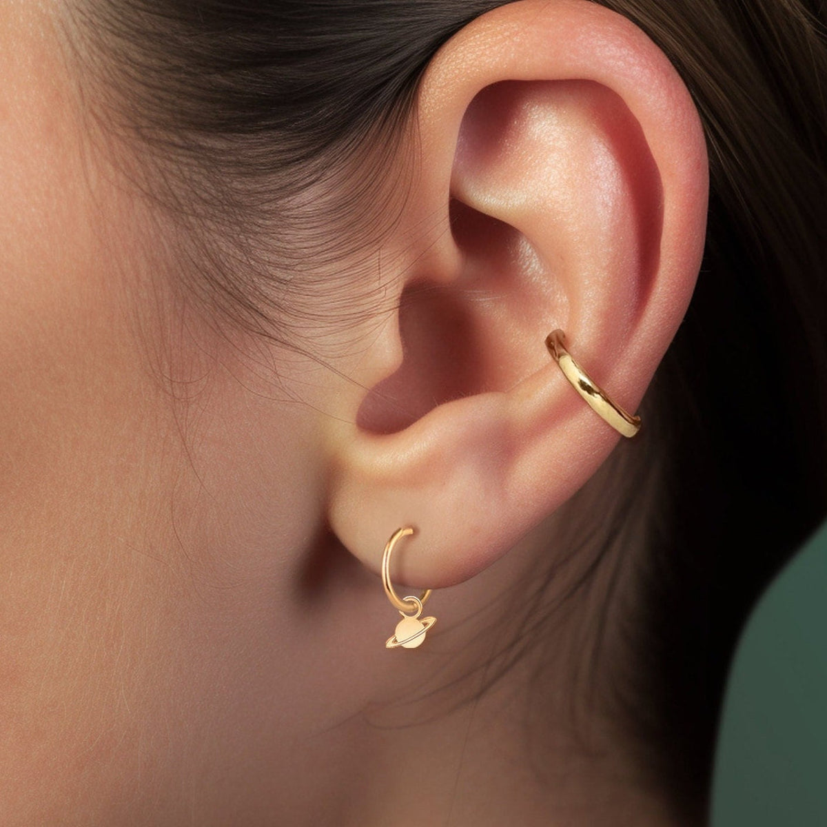 Saturn Drop Earrings
