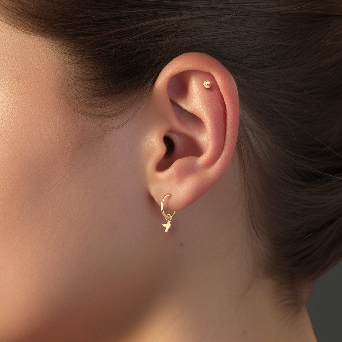 Dove Drop Earrings