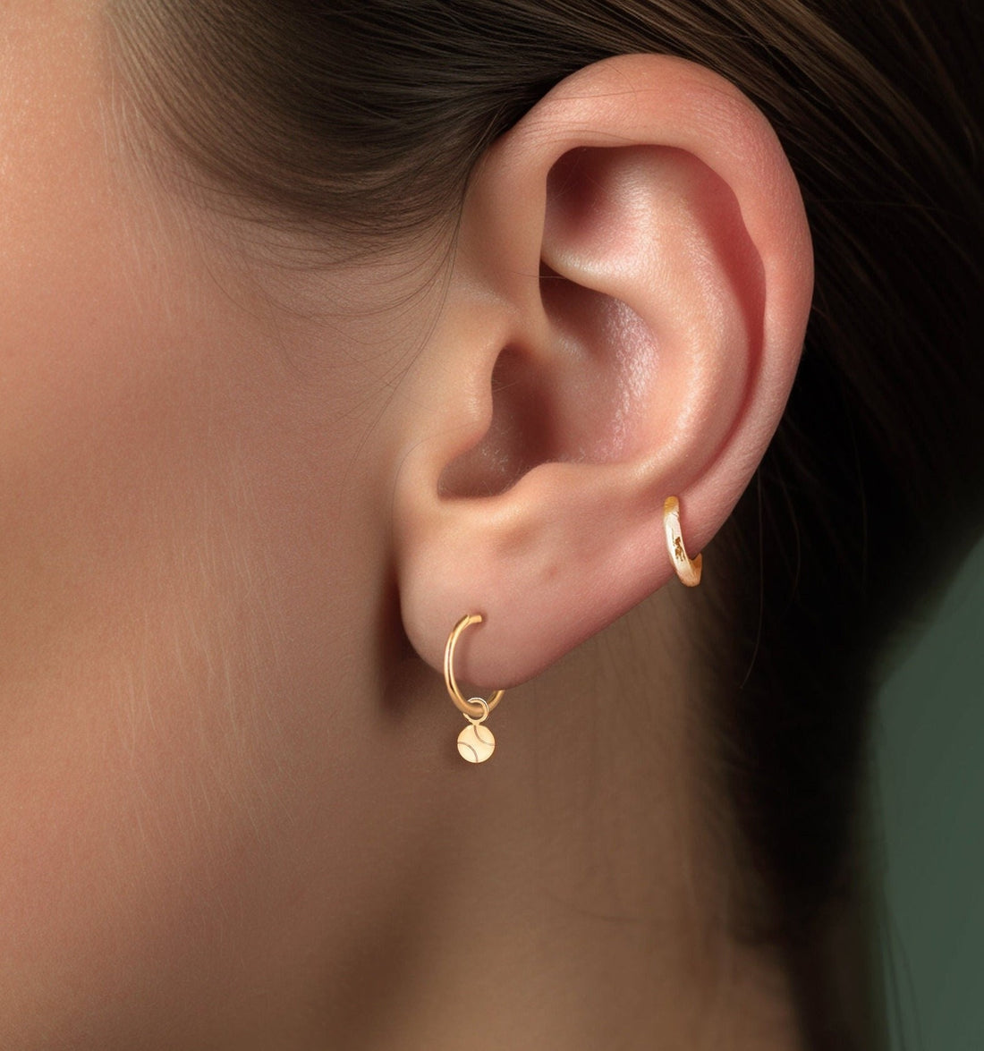 Mismatched Tennis Drop Earrings