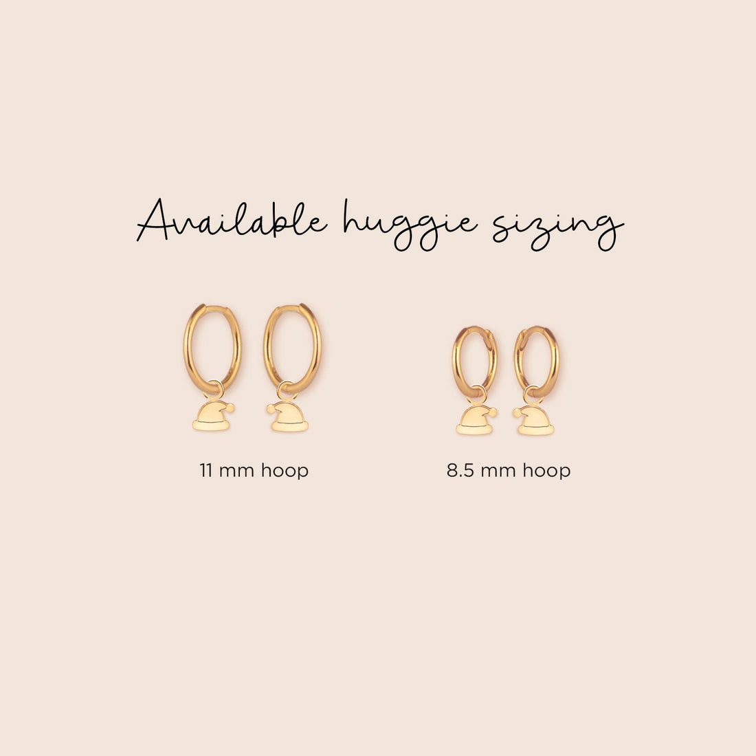 Huggie Earring Charm Huggie Hoops