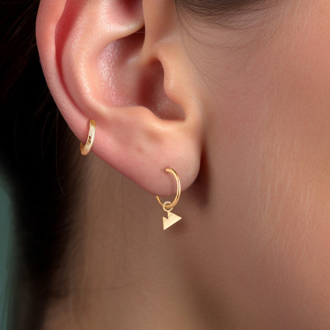 Camping Tent Drop Earrings