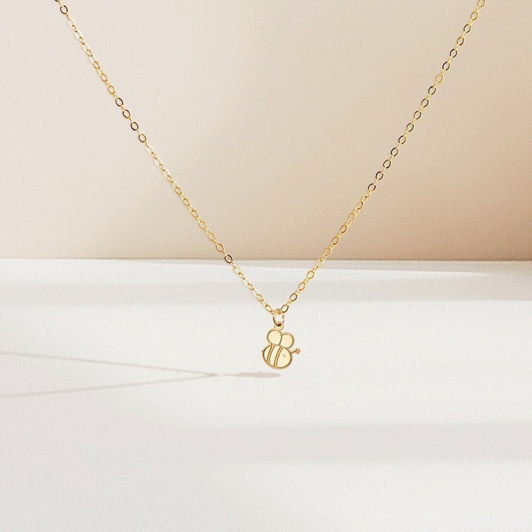 Bee Pendant Necklace
