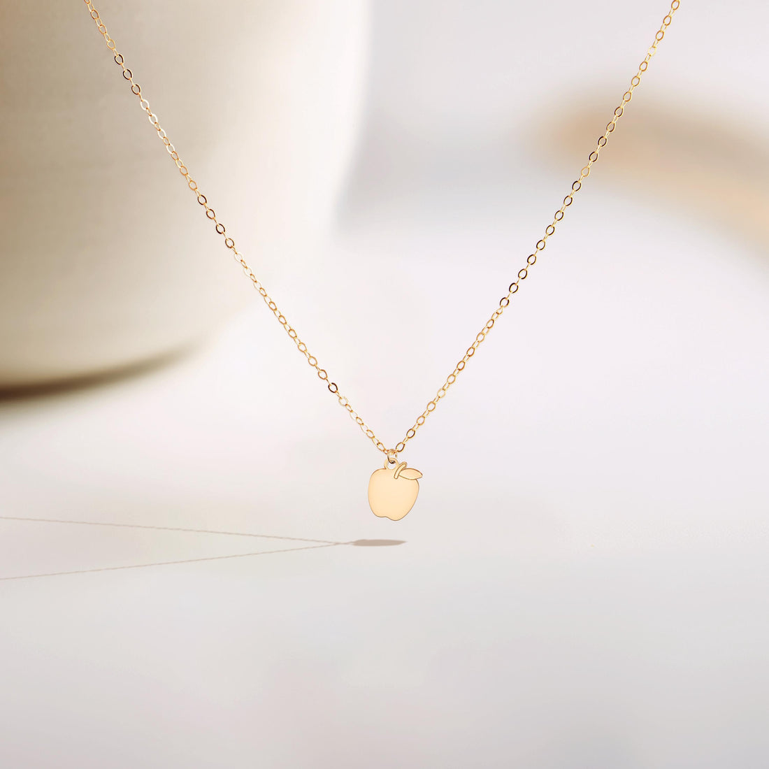 Apple Charm Necklace