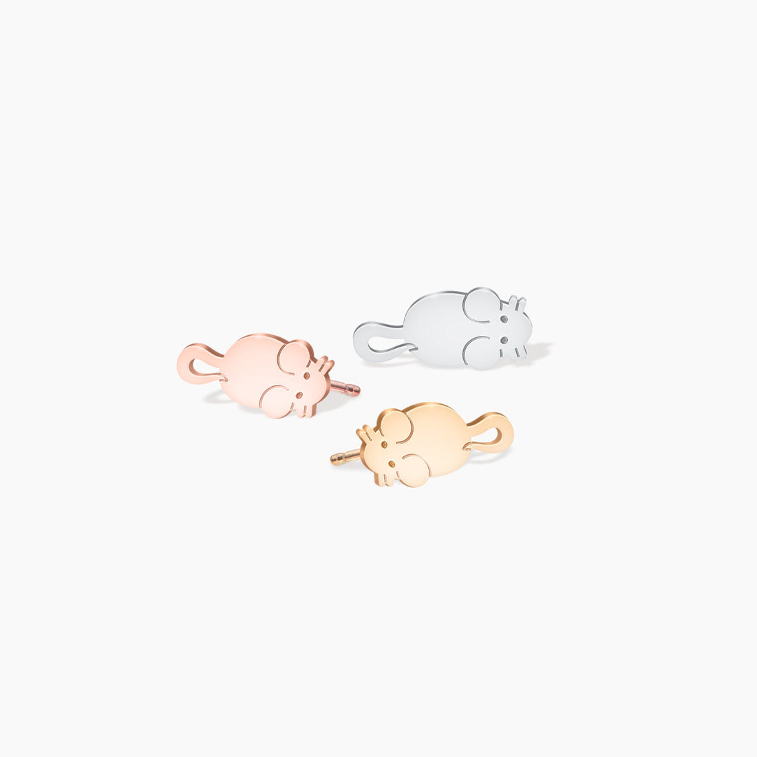 Mouse Stud Earrings