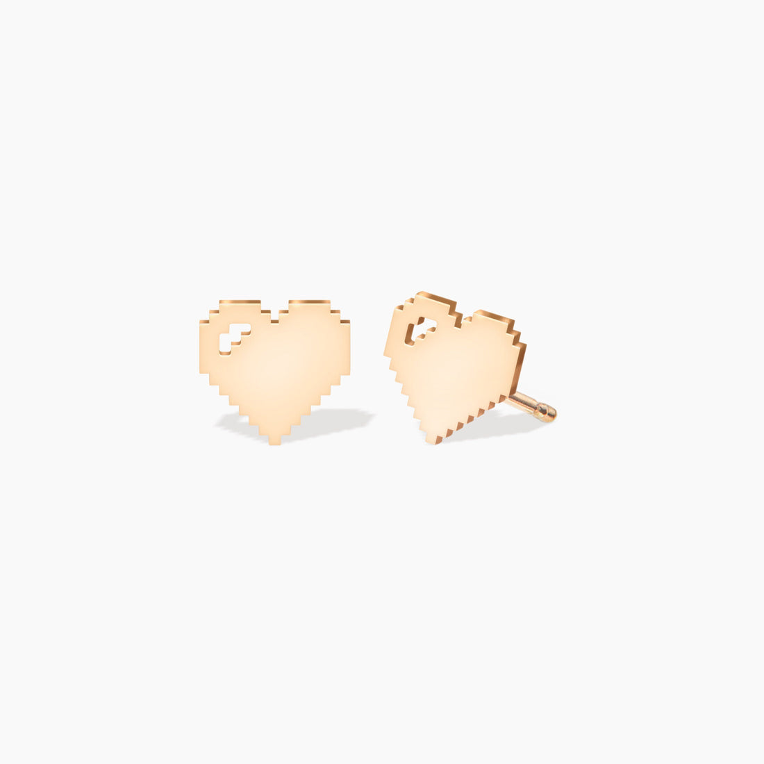 Pixel Heart Earrings
