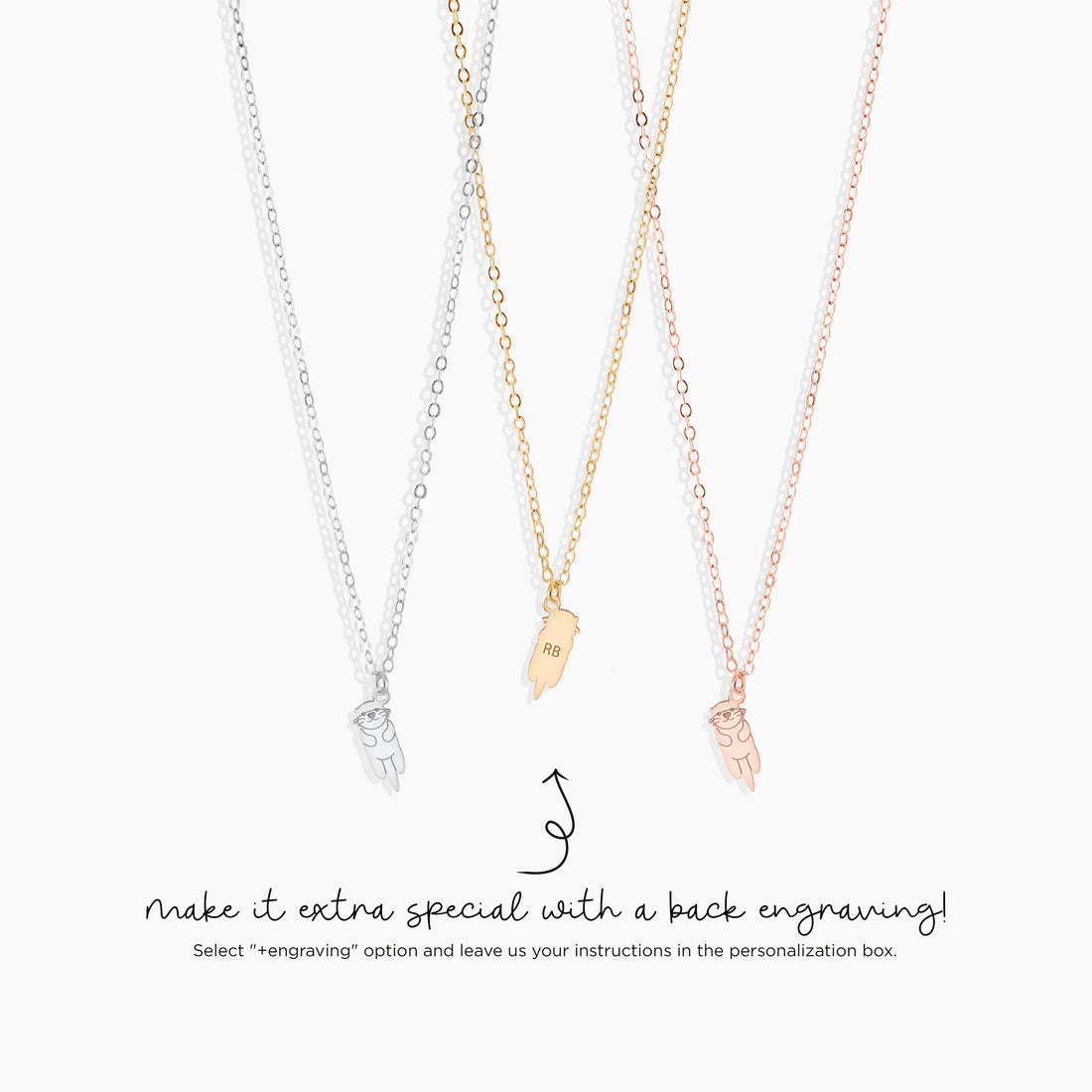 Otter Charm Necklace