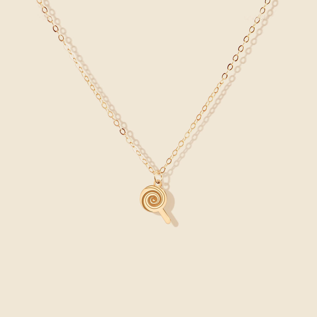 Lollipop Charm Pendant Necklace