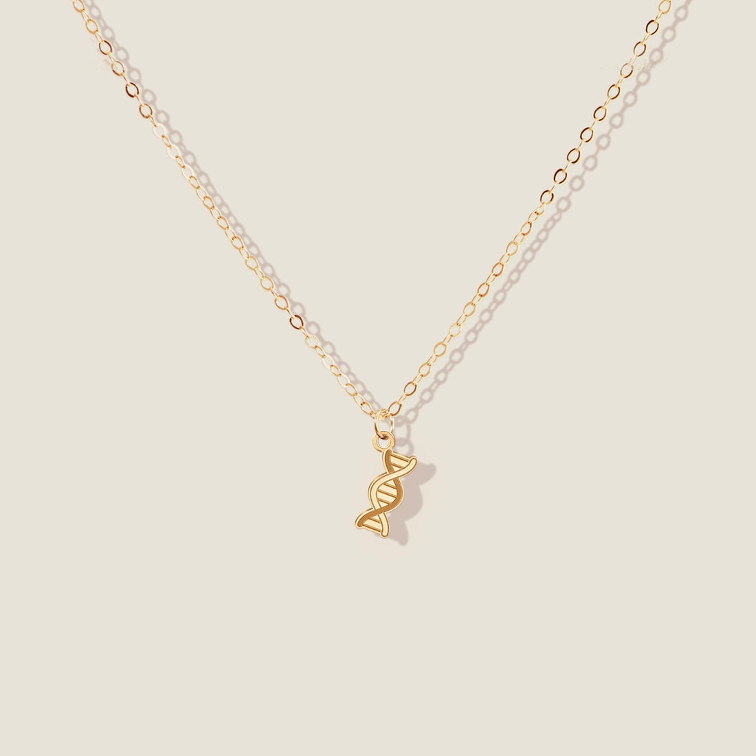 DNA Strand Pendant Necklace