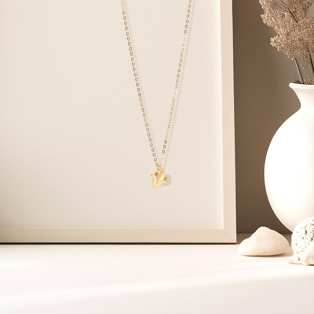 Corn Cob Charm Necklace
