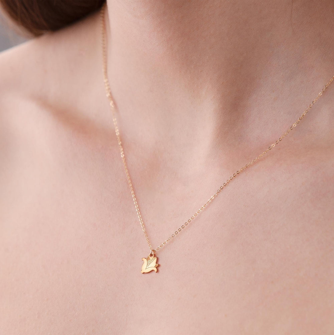 Corn Cob Charm Necklace