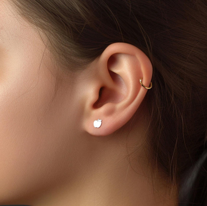 Apple Stud Earrings
