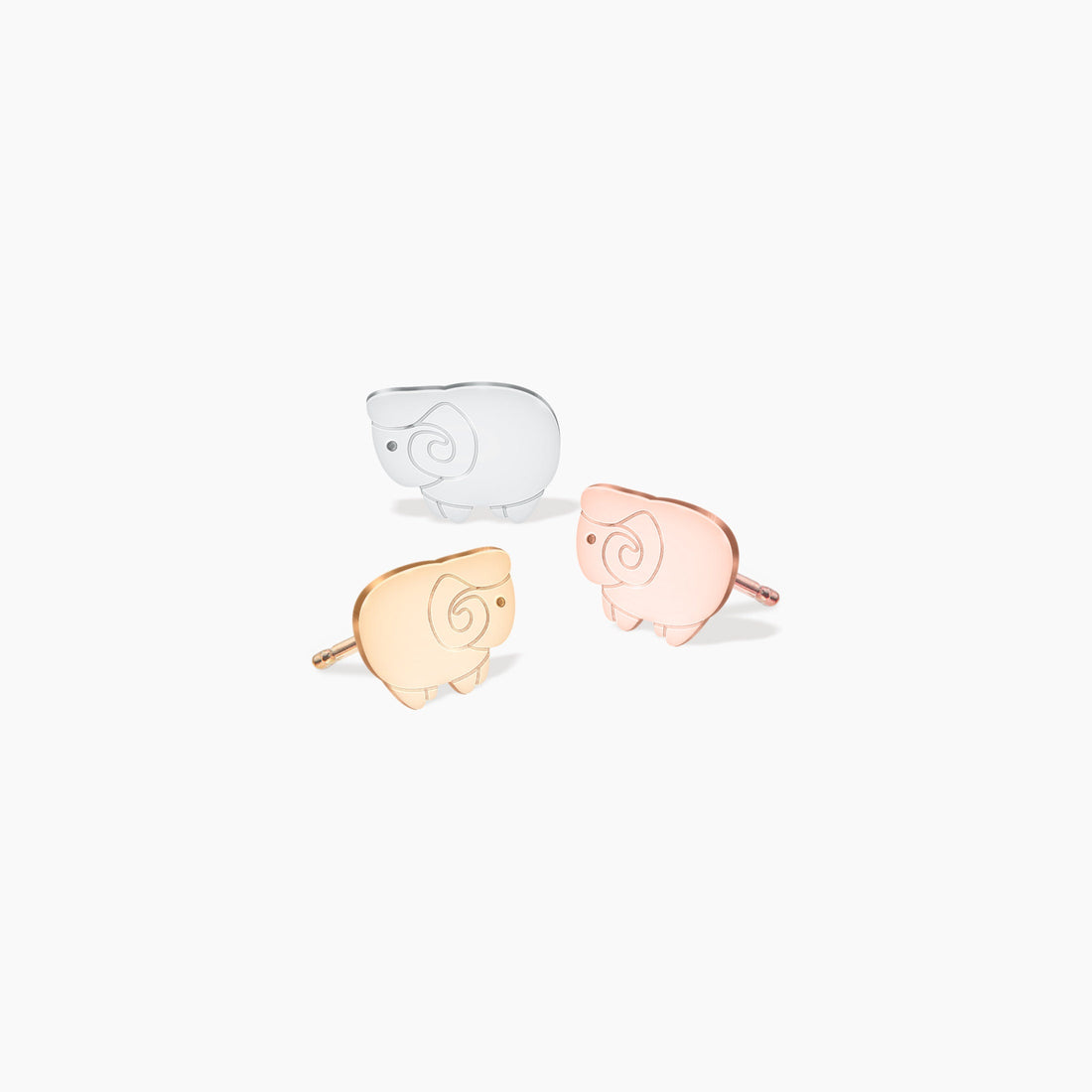 Cute Ram Earrings