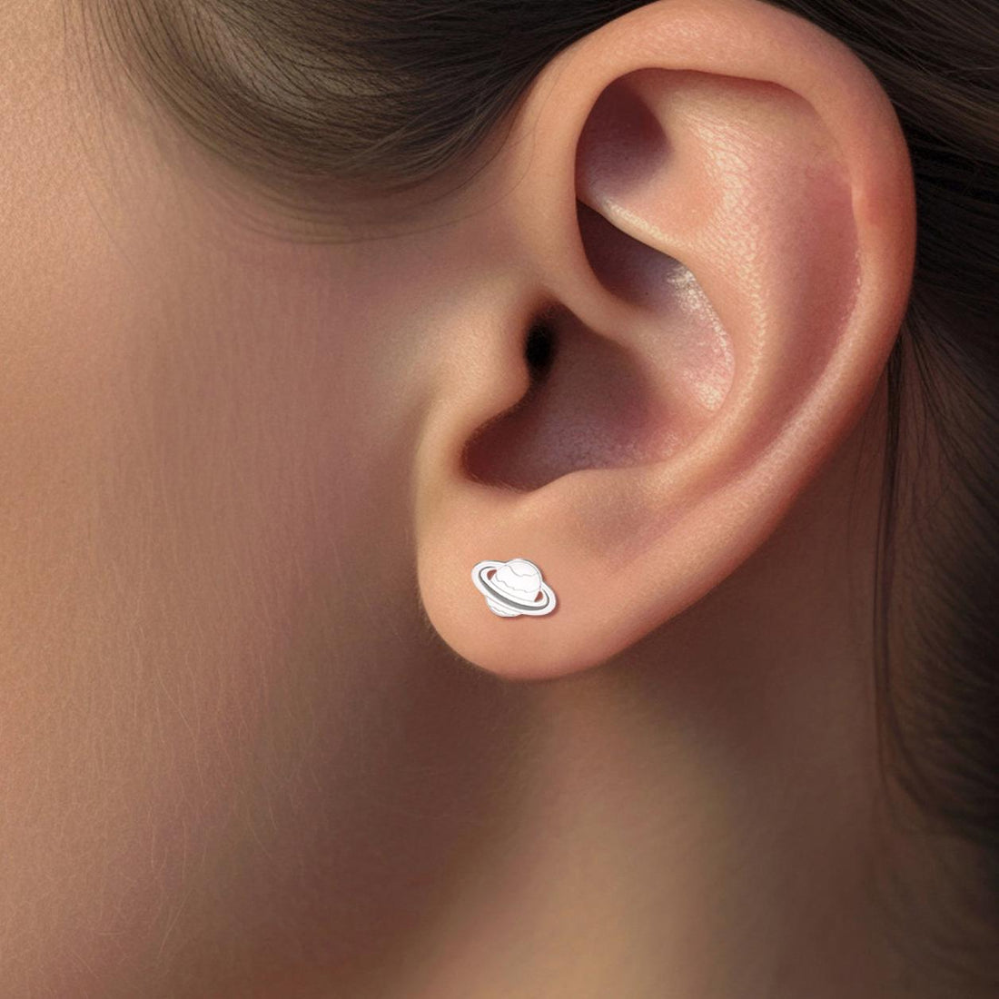 Saturn Stud Earrings