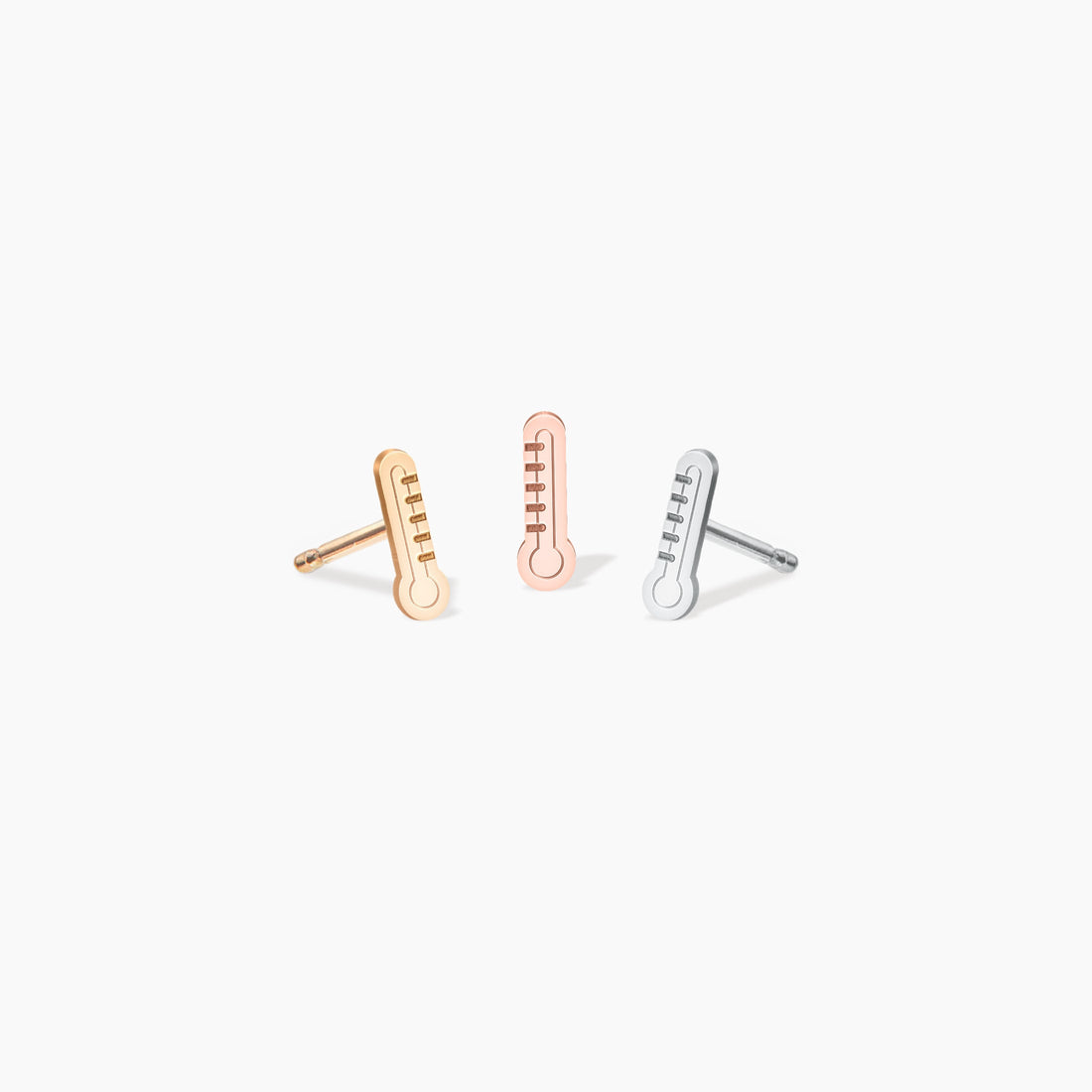 Thermometer Earrings
