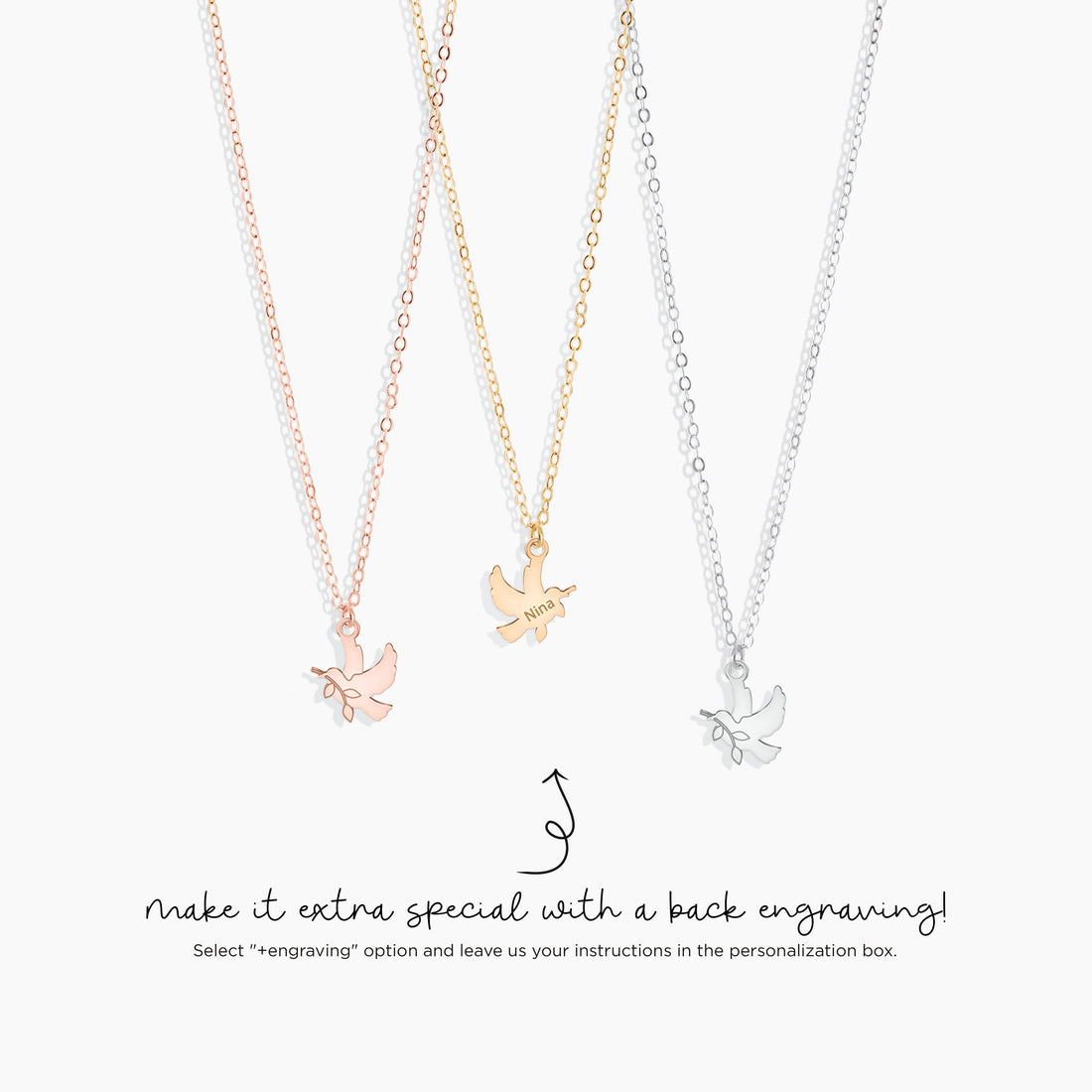 Dove Of Peace Necklace
