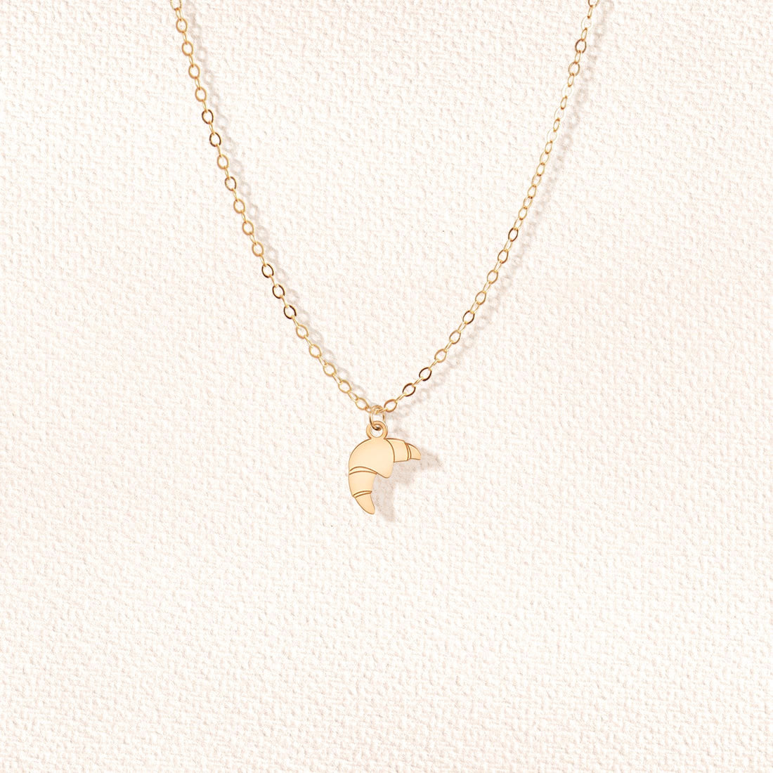 Croissant Pendant Necklace