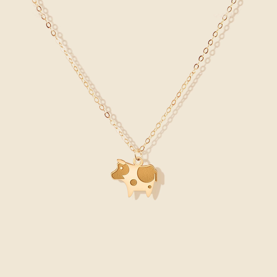 Handcrafted Cow Necklace