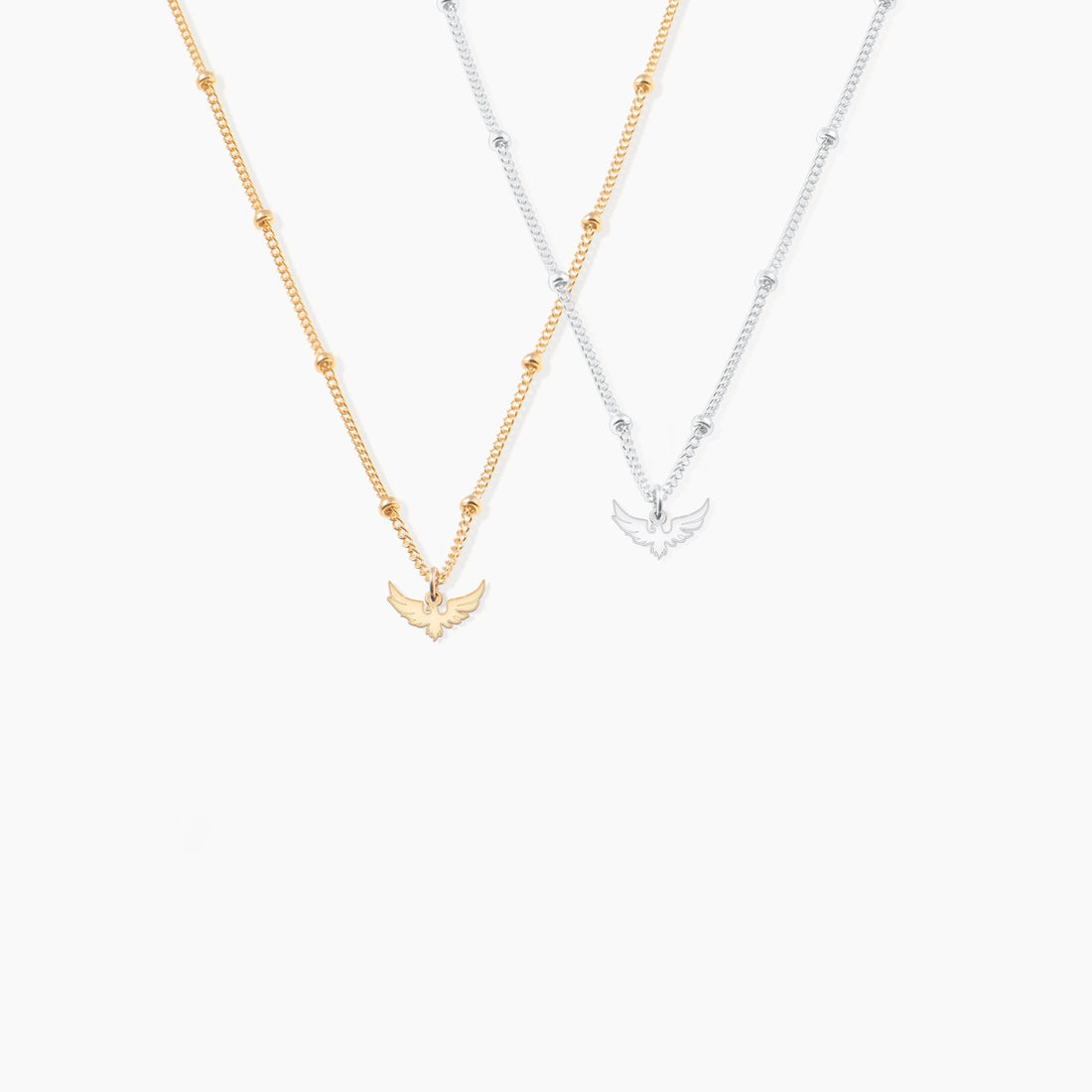 Phoenix Charm Necklace