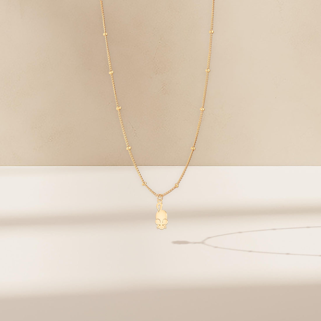 Mouse Charm Necklace
