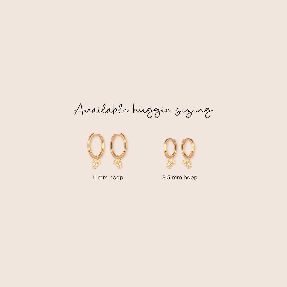 Cocktail Drink Hoop Earrings
