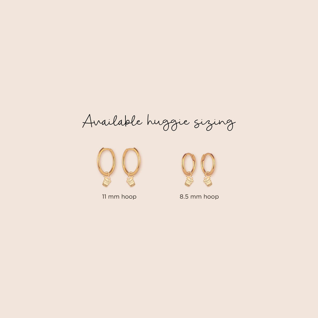 Bubble Tea Hoop Earrings