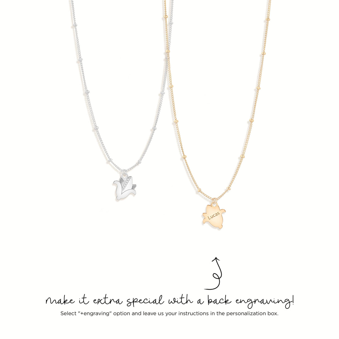 Corn Pendant Beady Necklace