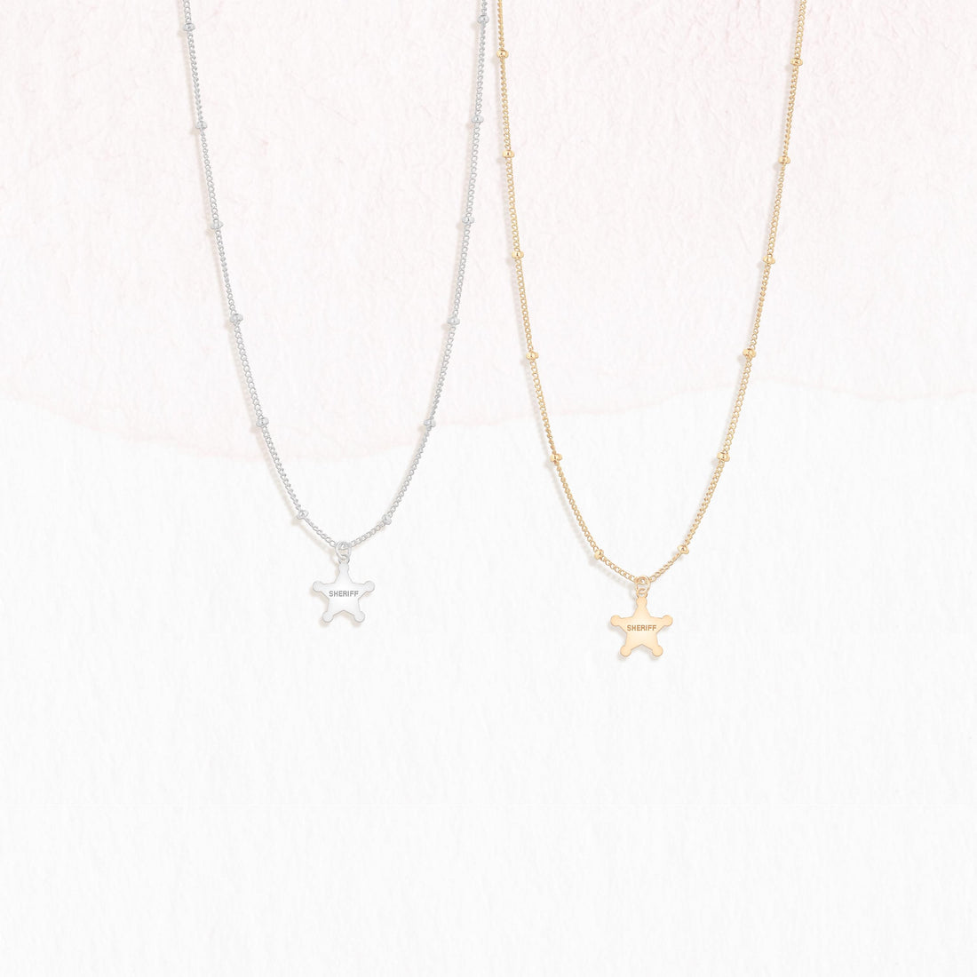 Sheriff Star Pendant